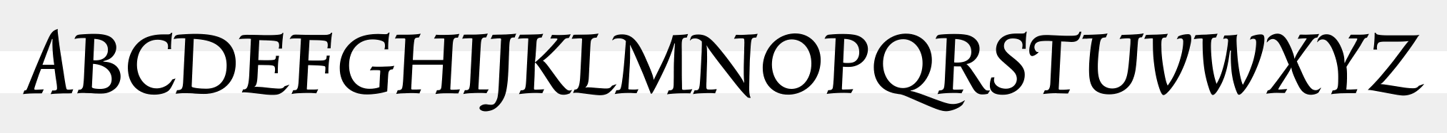 Trinite No1 Medium Italic sample