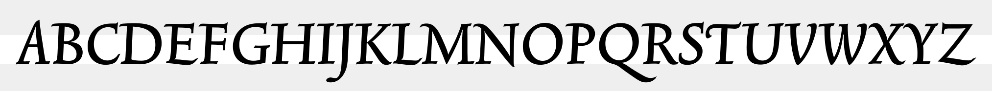 Trinite No2 Medium Italic sample